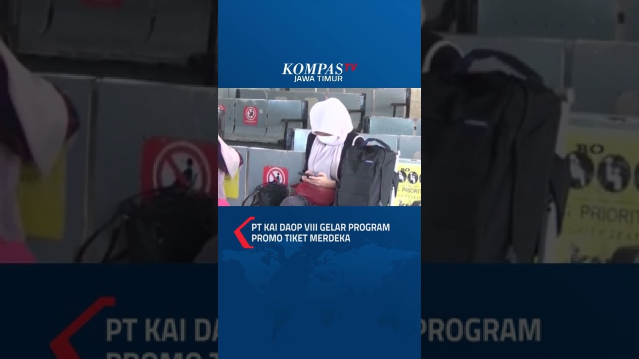 PT KAI Daop VIII Gelar Program Promo TIket Merdeka #shorts #tiket #keretaapi #promo #merdeka #2022