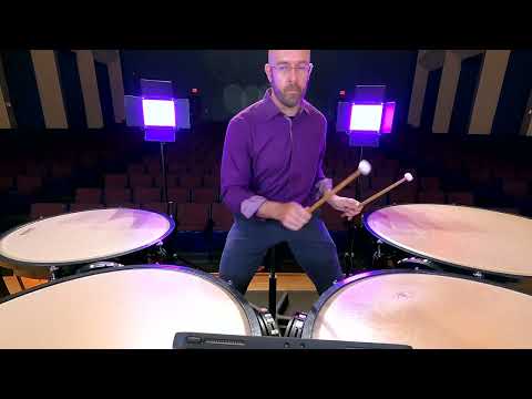 TMEA 2025-26 Timpani Etude w/ JamTrack, Dr. Brad Meyer (performer) SFASU