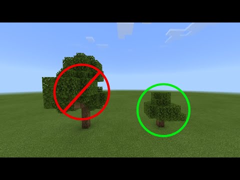 How to stop Large Oak Trees from growing in Minecraft