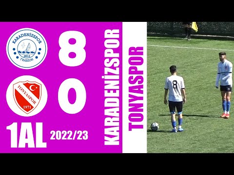 Trabzon Karadenizspor [8-0] Tonyaspor | Trabzon 1. Amatör Lig - 2022/23