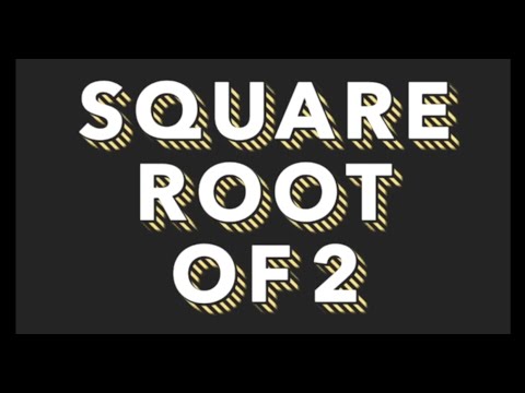 How to find square root of 2