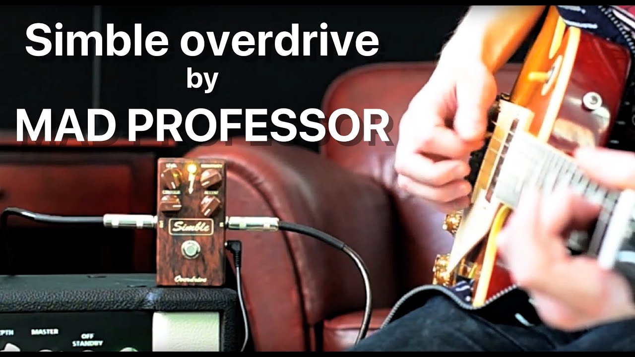 Simble Overdrive pedal demo: Part 1 by Marko Karhu - YouTube