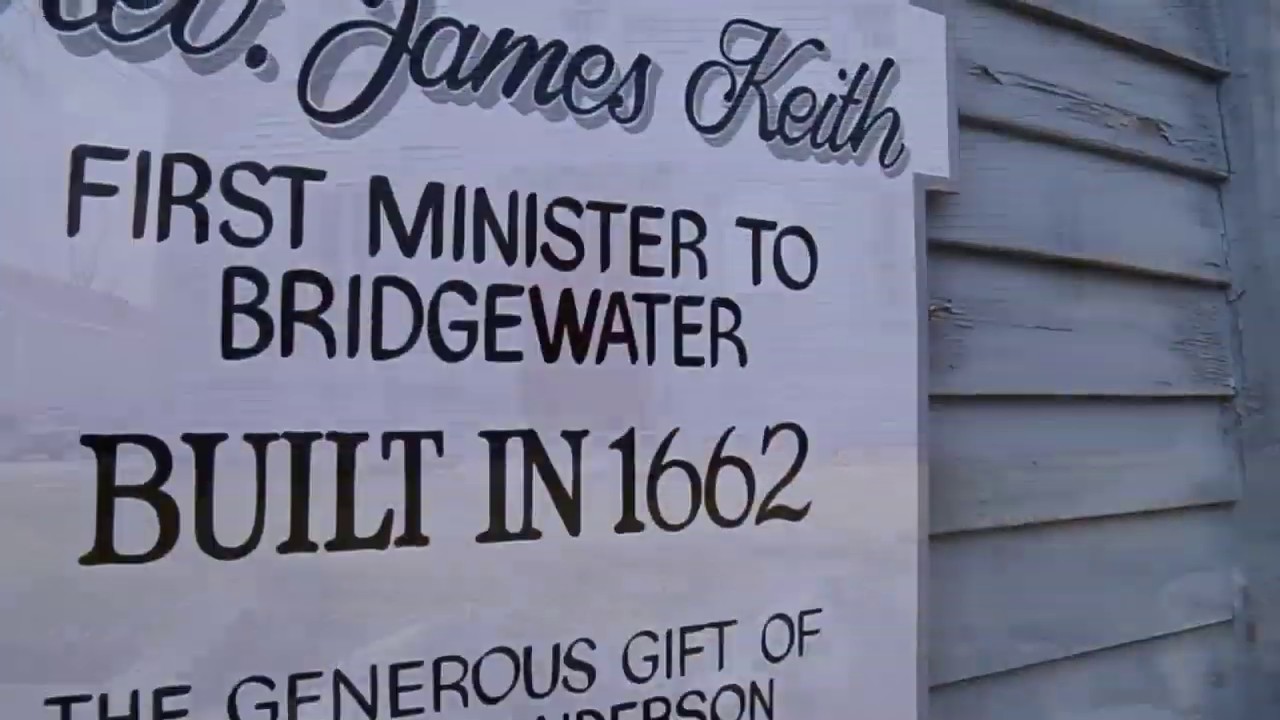 Rev. James Keith and His Bridgewater Home