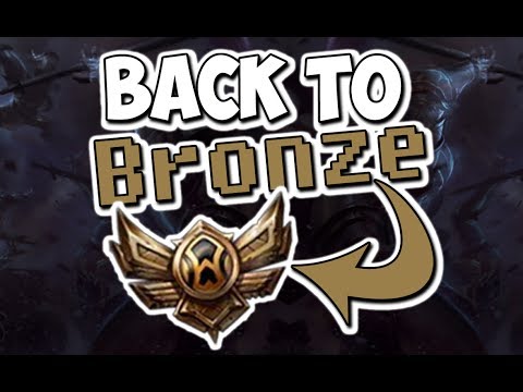BACK TO BRONZE THE ULTIMATE ONE SHOT CHO'GATH MONTAGE | Full Magic Penetration New Meta Build