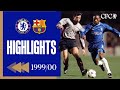 ️ Chelsea 3 1 Barcelona Highlights REWIND UEFA Champions League 1999 00