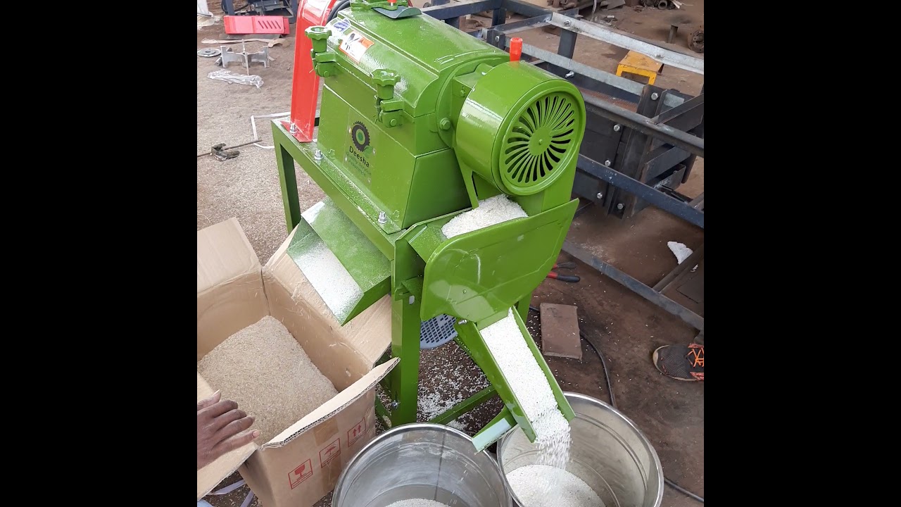 3HP Mini Rice Mill, Capacity: 200 Kgs/ Hour. Price Rs.26,500.For order, Call : 7567193336(Gujarat)