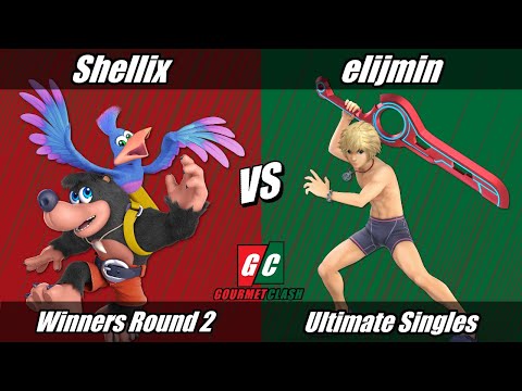 Gourmet Clash #12 - Elijmin (Shulk) vs Shellix (Banjo) Winners Quarters - Singles