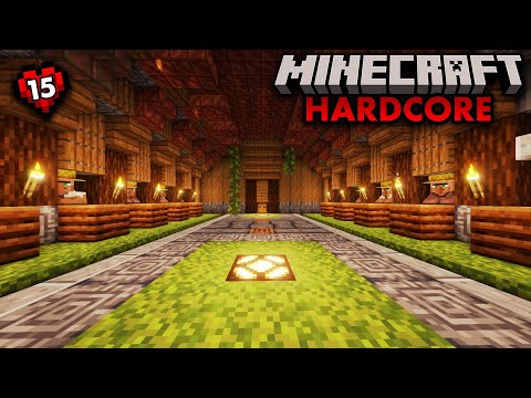 INSANE Cave Trading Hall Build in Minecraft!