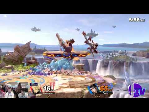WaveDash 2023   Winners Round 2 - Pawp (Bayonetta) Vs. Hitoshura (Cloud) - SSBU Tournament