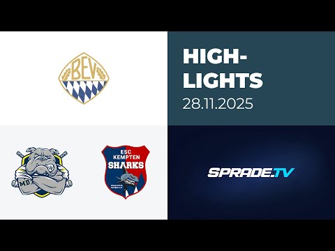 28.11.2025 - Highlights - Schweinfurt Mighty Dogs vs. ESC Kempten