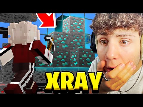HACKER UTILIZZA XRAY di NASCOSTO e VIENE BANNATO su MINECRAFT!