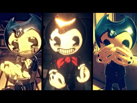 All Baby Bendy Cutest Scenes - Bendy And The Dark Revival
