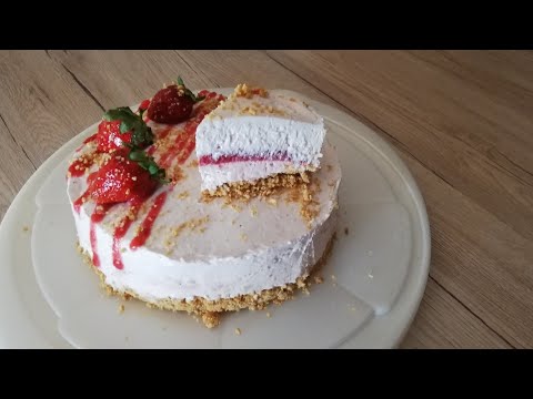 Erdbeer Mascarpone Torte ohne Backen