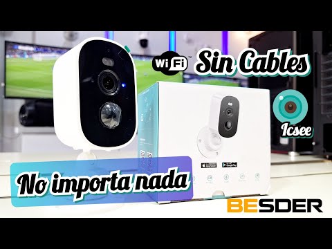 Wireless Camera without Internet Besder D10 Icsee Camera with 178 Hours of Autonomy