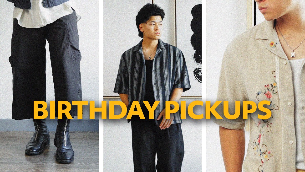 BIRTHDAY PICKUPS | (ACRONYM CARGO PANTS, ABERCROMBIE, BOOTS, & MORE)