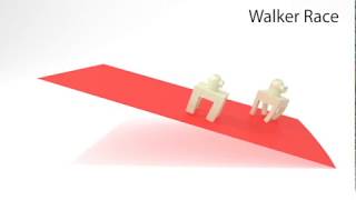 Dynamics-Aware Numerical Coarsening Supplementary Video - Walker video1