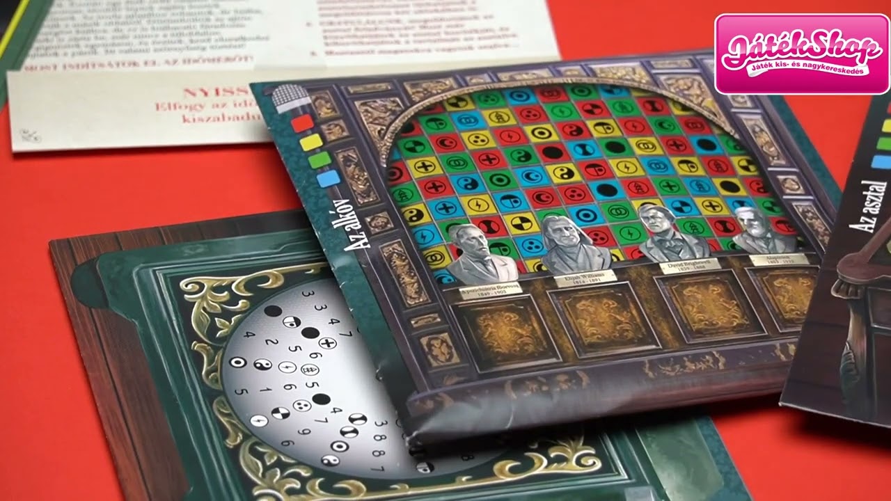 Escape the Room - A szanatórium rejtélye társasjáték videó