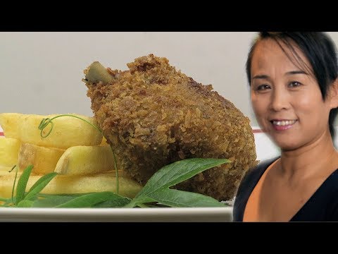 Chinese Crispy Fried Chicken (Chinese Style Cooking Recipe)