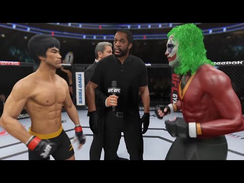 UFC 4 | Bruce Lee vs. Arthur Joker (EA Sports UFC 4)