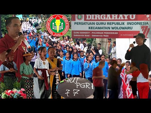 Dirgahayu PGRI Ke-77 Kec. Wolowaru Ende (Jalan Sehat & Ramah Tamah - 24 Nop 2022)