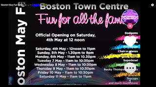 Boston May Fun Fair, Open - May 2024