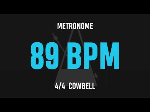 89 BPM 4/4 - Best Metronome (Cowbell)