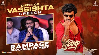 Vassishta Speech | KRAMP Rampage Blockbuster Meet | Kiran Abbavaraam | Yukti Thareja | Jains Nani