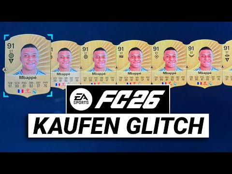 FC 26 Glitch: Unendlich Spieler kaufen mit diesem Trick ‼️😍 (Tutorial Deutsch)