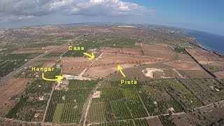 preview picture of video 'L'aviosuperficie di Gallina-Avola - Panoramica dall'alto'