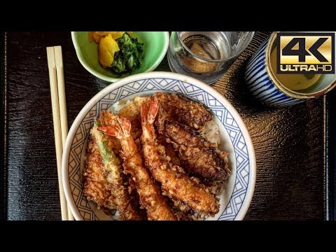 Eating Tempura in Tokyo 4K