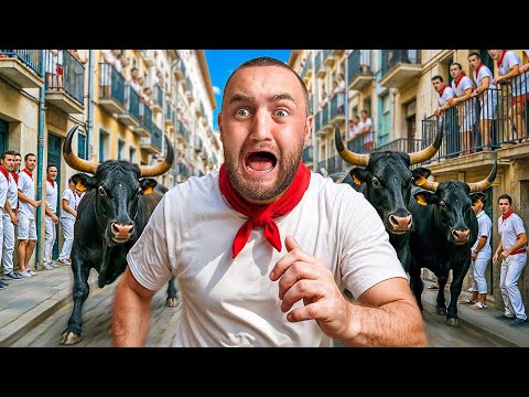 Running In The Deadly Spanish Bull Run!