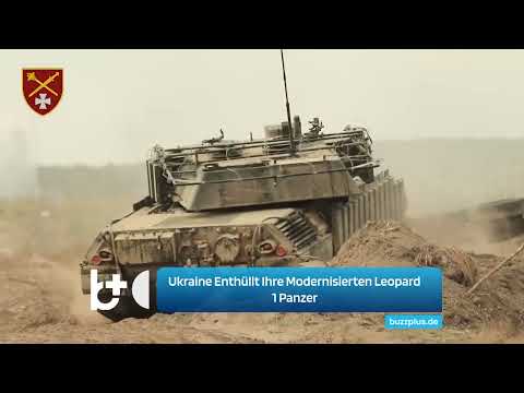 Ukraine Enthüllt Ihre Modernisierten Leopard 1 Panzer