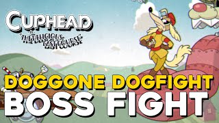 Cuphead The Delicious Last Course DLC Doggone Dogfight Boss Fight