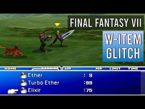 Final Fantasy 7's W-Item Glitch explained