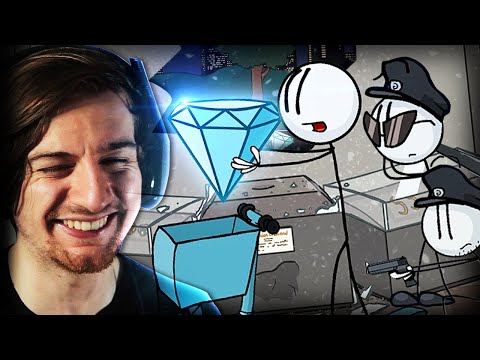 HENRY.. GET OUT OF THERE! | Henry Stickmin Collection (Stealing the Diamond)