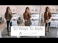 10 Ways To Style A Suede Jacket