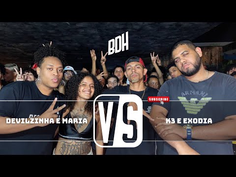 DEVILZINHA E MARIA (SP) X K3 E EXODIA - 1ª FASE - BDH227