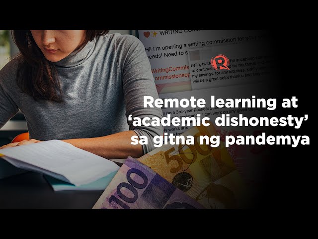 In remote learning, some students pay someone else to do their classwork
