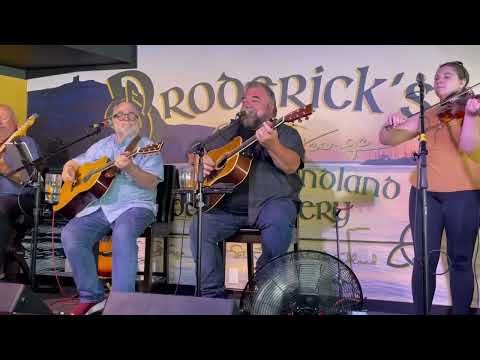 D'Arcy Broderick performing at Broderick's Pub in St. John's NL, August 2024