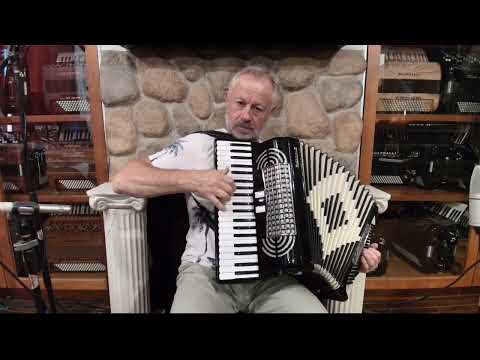7722 - Black Guerrini Mod.1841 Piano Accordion LM 41 120 image 2