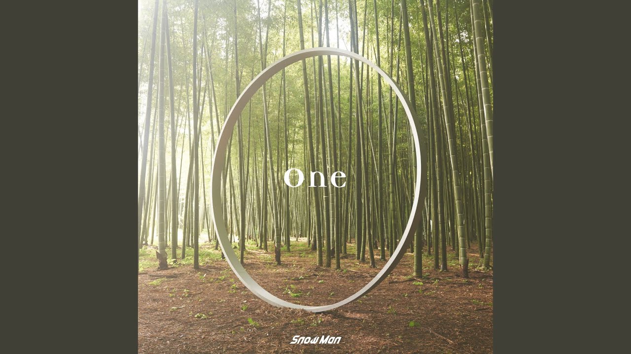 Cover for the song 'One' by artist(s) 'Snow Man'