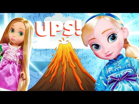 ELSA AND ANNA Toddlers  Mess Up The  SCIENCE EXPERIMENT | Disney Princess