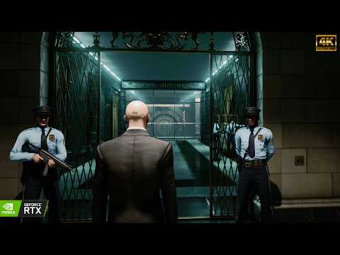 HITMAN™ 3 - New York, Bank Heist - Cinematic Run [4K 60FPS]