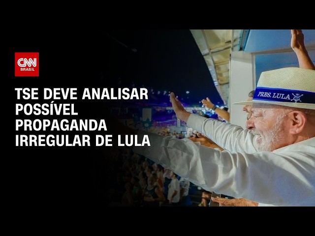Possível propaganda pró-Lula em desfile deve ser analisada no TSE | CNN 360°