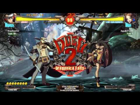 Guilty Gear Xrd -Rev 2 Johnny vs Jam Casual 7-1-2017