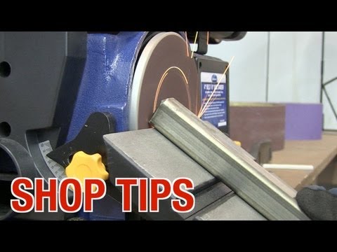 Tips with the Belt / Disc Sander from Eastwood
