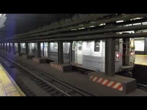 NYC Subway R68 D-Train Arriving at 125th St.