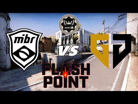 MIBR vs GEN.G Melhores Momentos (MD3) Map1 Dust2 FlashPoint 1 fase2 final