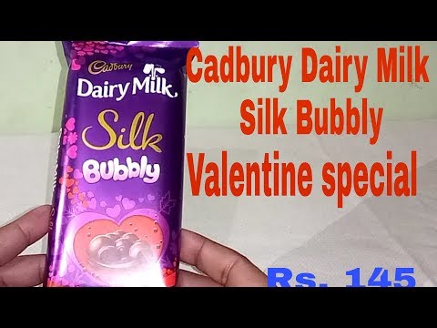 Cadbury Dairy Milk Silk Bubbly Valentine Special Edition Gift