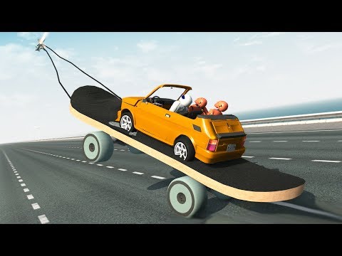 Beamng Drive Rocket Ride Crashes #8